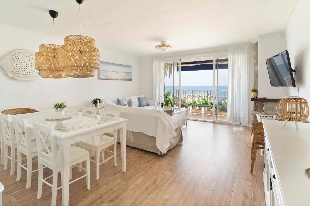 Appartamento Apartamento Primera Linea De Mar Con Espectaculares Vistas Sant Pol De Mar Esterno foto