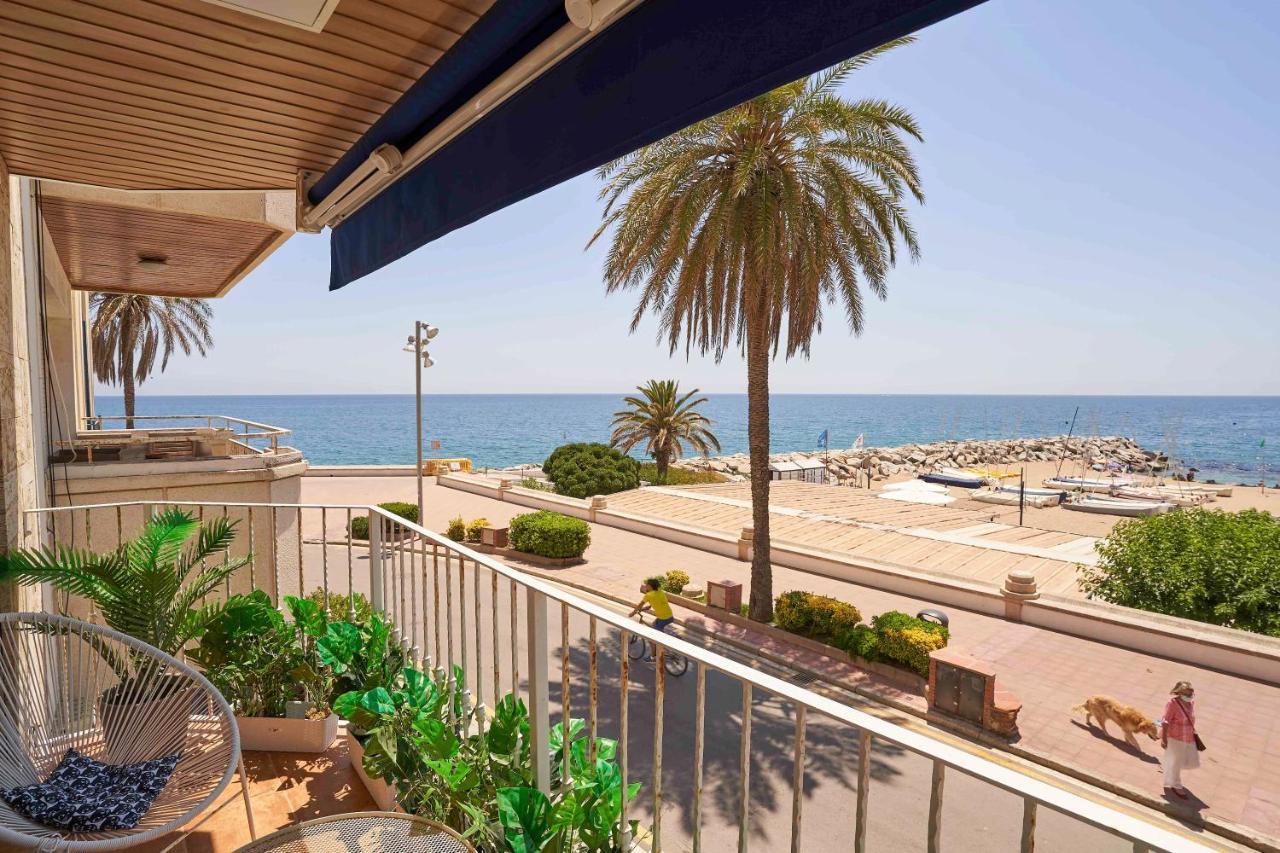 Appartamento Apartamento Primera Linea De Mar Con Espectaculares Vistas Sant Pol De Mar Esterno foto